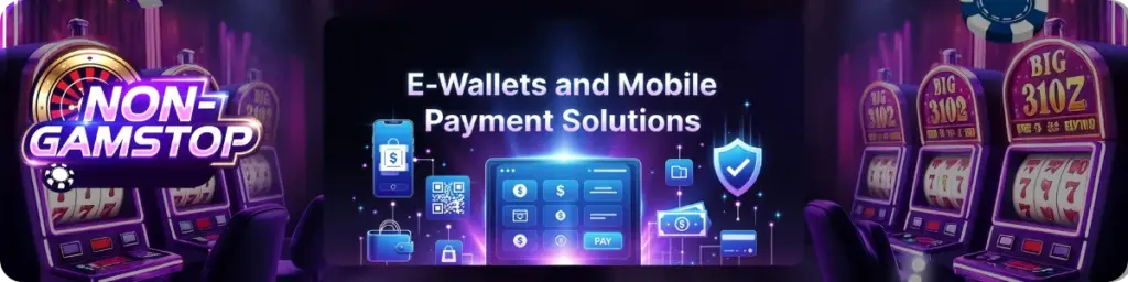 Non-GamStop Casinos E-Wallets and Mobile Payment Solutions