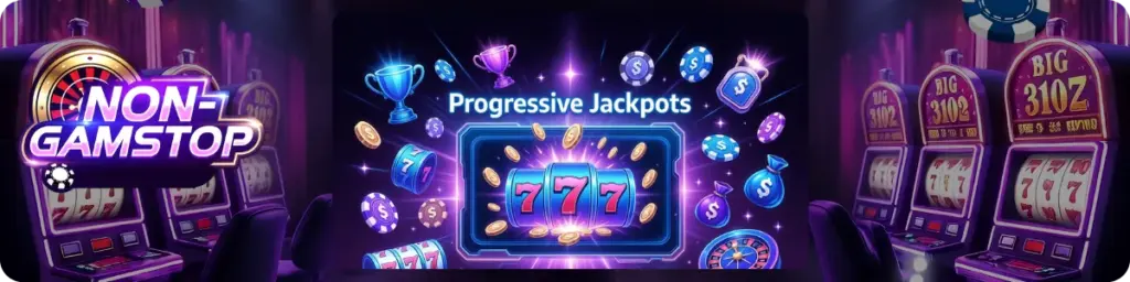 Non-GamStop Casinos Progressive Jackpots
